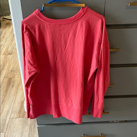 Eileen Fisher Vibrant Pink Sweatshirt - Picture 3 of 9